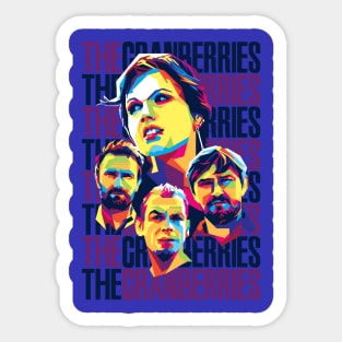 the Cranberries WPAP Sticker